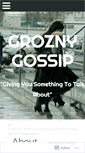 Mobile Screenshot of groznygossip.com