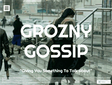 Tablet Screenshot of groznygossip.com